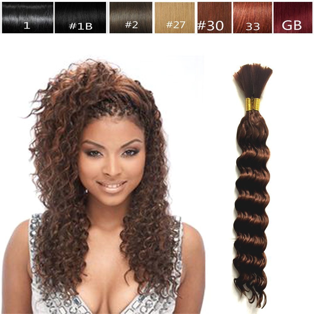 Buy Hot Selling Deep Bulk Braiding Hair Human Hair Quality Top