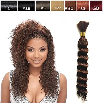 Hot Selling Deep Bulk Braiding Hair Human Hair Top Synthetic