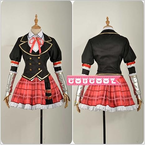 Amazon Coscool バトルガール ハイスクール サドネ コスプレ衣装 変装 仮装 コスチューム 女性s コスプレ 仮装 通販