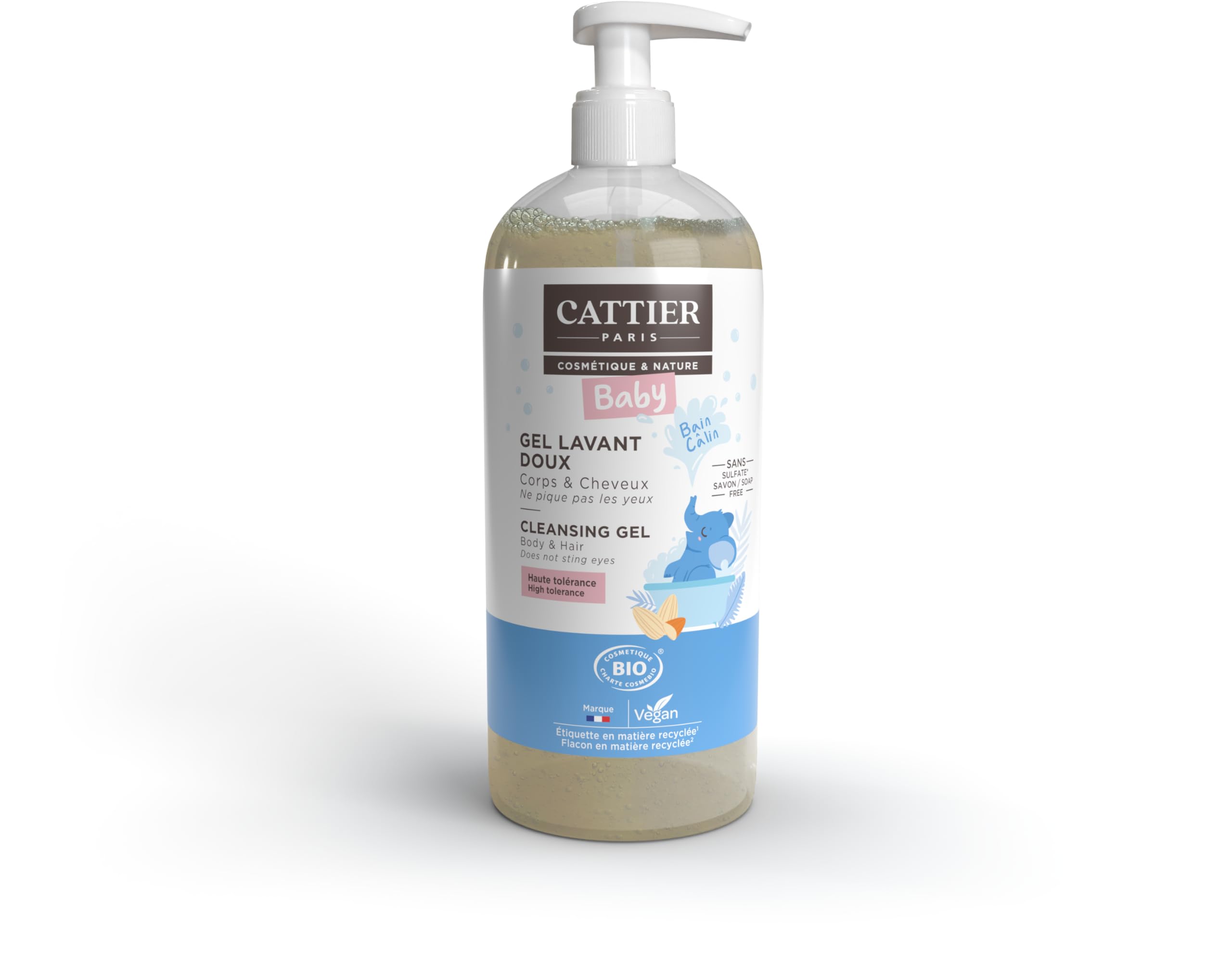 Cattier Baby Hypoallergenic Cleansing Gel 500ml