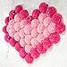 Bekith 30 pc Pink and Gold Party Decorations - Paper Pom Poms, Glitter Garlands, Tassels - Tissue Pom Poms Flowers for Birthday Party, Engagement, Wedding, Baby Shower