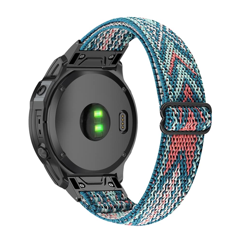 BBZ Fenix 7S Strap,Soft Adjustable Sport Replacement Wristbands Nylon Strap Compatible with Fenix 7S Solar/Fenix 7S Sapphire Solar/Fenix 6S/Fenix 6S Pro/Fenix 5S/Fenix 5S Plus