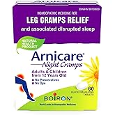 Boiron Arnicare Night Cramps for the temporary relief of cramps and spasms in legs, calves, feet, hands and associated disrup