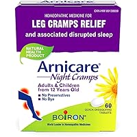 Boiron Arnicare Night Cramps for the temporary relief of cramps and spasms in legs, calves, feet, hands and associated disrup