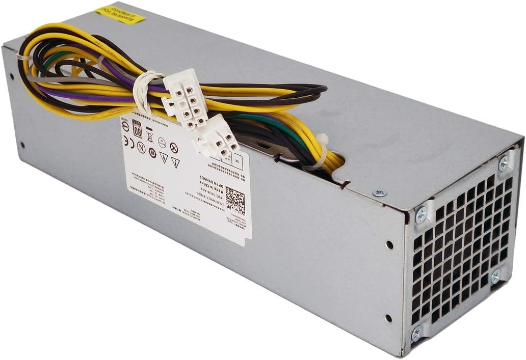 255W H255ES-00 YH9D7 Power Supply for Dell Optiplex 3020 7020 9020 Precision T1700 Small Form Factor (SFF) Systems R7PPW 3XRJ0 V9MVK FP16X T4GWM M9GW7 FN3MN H255ES-00 D255AS-00 D255E001L F255ES-00