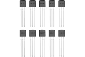 OWOFYDR BC547 TO-92 NPN Power BJT Bipolar Plastic-Encapsulate Junction Transistor, High-Speed Switching Application (Pack of 100pcs)