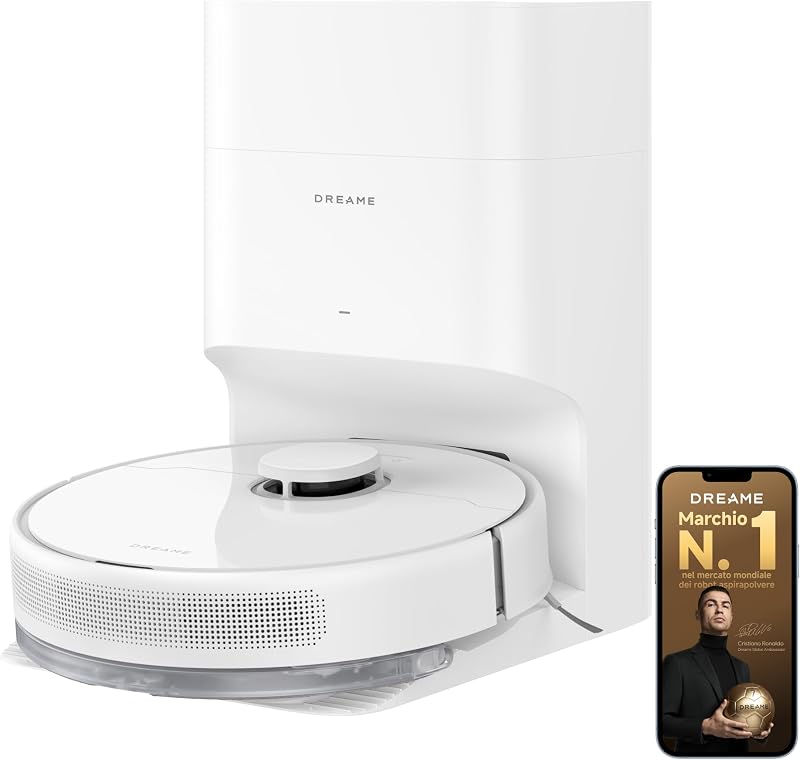 D10 Plus Gen 2 Robot Aspirapolvere, Potenza di Aspirazione 6.000 Pa