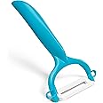 Kyocera Ceramic Horizontal Y Peeler, Blue