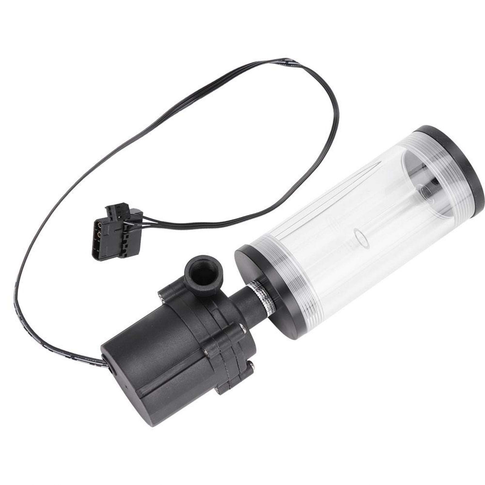 PC DIY CPU Water Cooling Cylinder Pump System,Leakproof Insulating Water Cooling Tank Kit with Well Sealed & Waterproof,Excellent Performance
