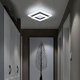 AUA LED Ceiling Light 24W Modern Black White 6500K 1800LM 220V view 6