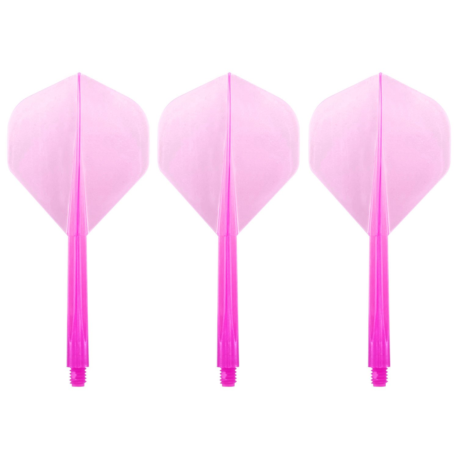 Condor Zero Stress Flight System | Standard Size | Dart Flights | Multiple Sizes | Multiple Colours (Clear Pink, Long)