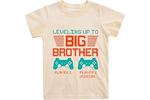 Big Brother T Shirt for Baby Boys Cotton T-Shirt Short Sleeve Tops Toddler Baby Announcement Tees Outfits 1-7 Years