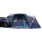TIMBER RIDGE 5-9 Person SUV Tent with Screen Porch for Family Camping | Weather Resistant and Portable Van or Car Tent, Includes Rainfly and Storage Bag, 13' W X 10' L X 7.1' H, Blue
