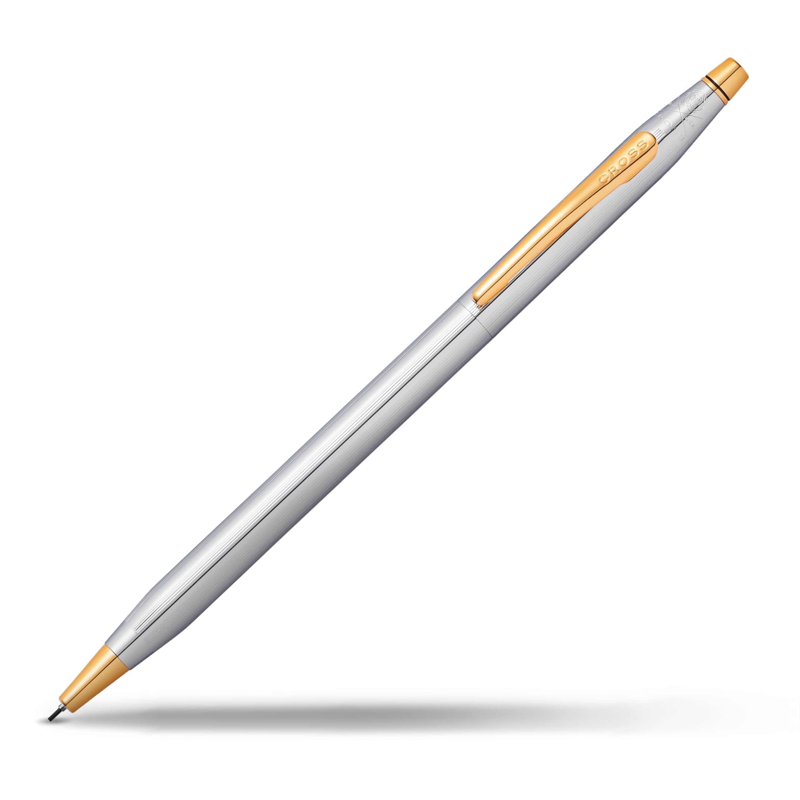 CROSS Classic Century Medalist Pencil 0.7MM with 23CT Gold-Plated Appointments incl. Premium Gift Box – Refillable Pencil