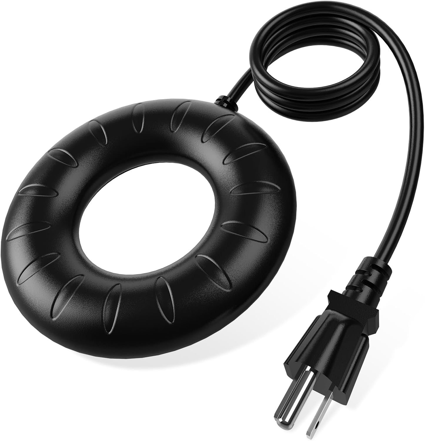 Backyard Birding & Wildlife - lollyes Bird Bath Heater 70W Black, Heated Bird Baths for Outdoor for Winter,with Thermostatically Controlled and 3.3Ft Cord,Birdbath Deicer for Winter,Heated Bird Bath for Patio Garden Birdbath