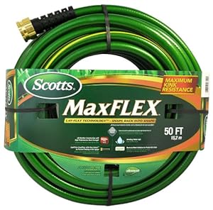 Amazon.com : Scotts SMF58050CC MaxFlex Premium Heavy Duty Garden Hose