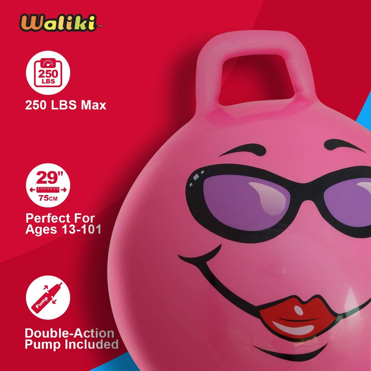 WALIKI Hippity Hop Ball for Adults Races | 29