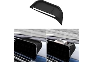 LUCKEASY Dashboard Rear Screen Storage Box Compatible with Chevy Equinox EV 2026 2025 2024 Behind Screen Dashboard Storage Bo