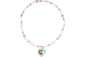 LUV HER Girls Jewelry Set - Dress Up 3 Piece Toy Jewelry Box Set with Bead Necklace, Bracelet, and Ring - Gabby's Dollhouse Play Accessories - Ages 3+