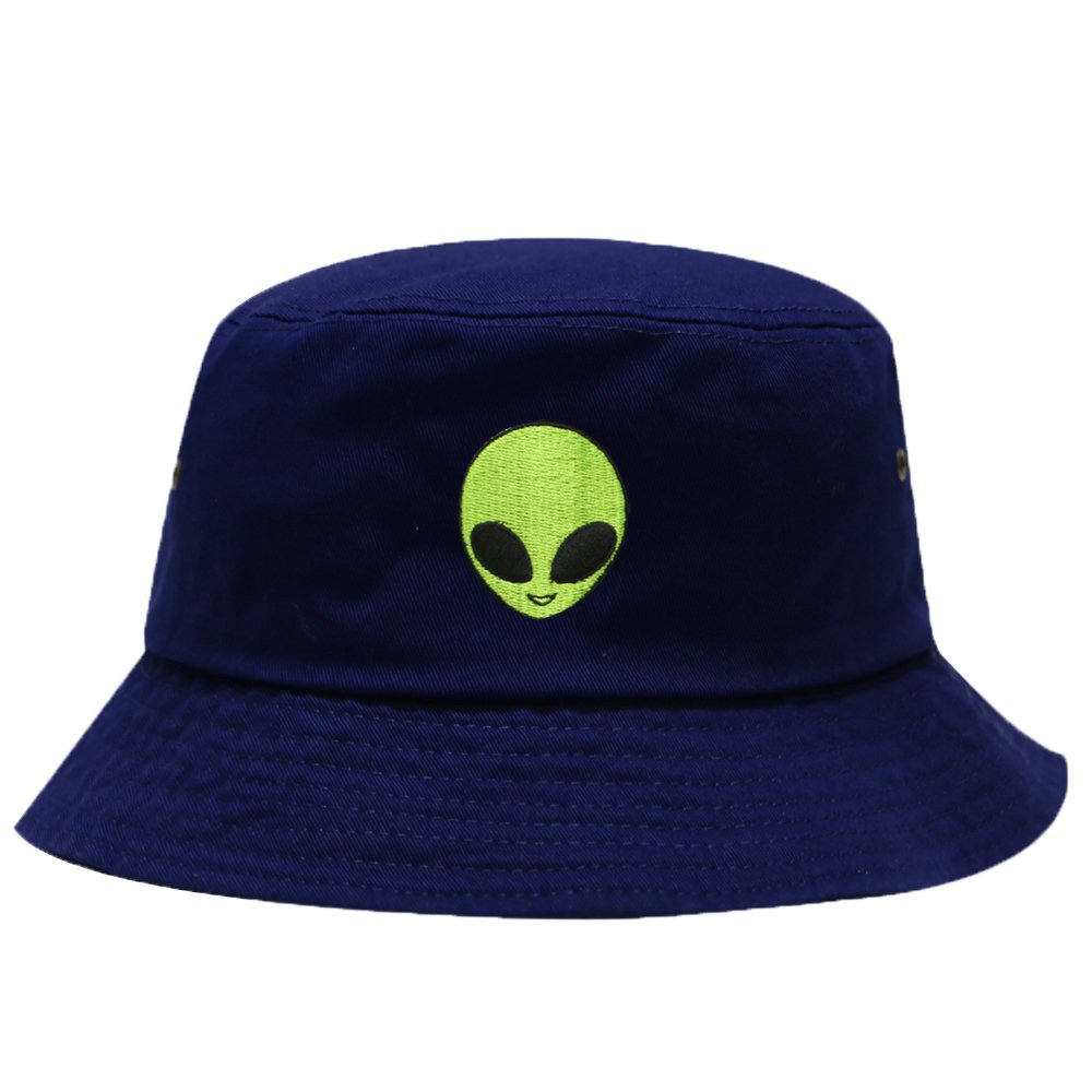 City Hunter Unisex Alien Cotton Summer Bucket Hat Multi Colors by City