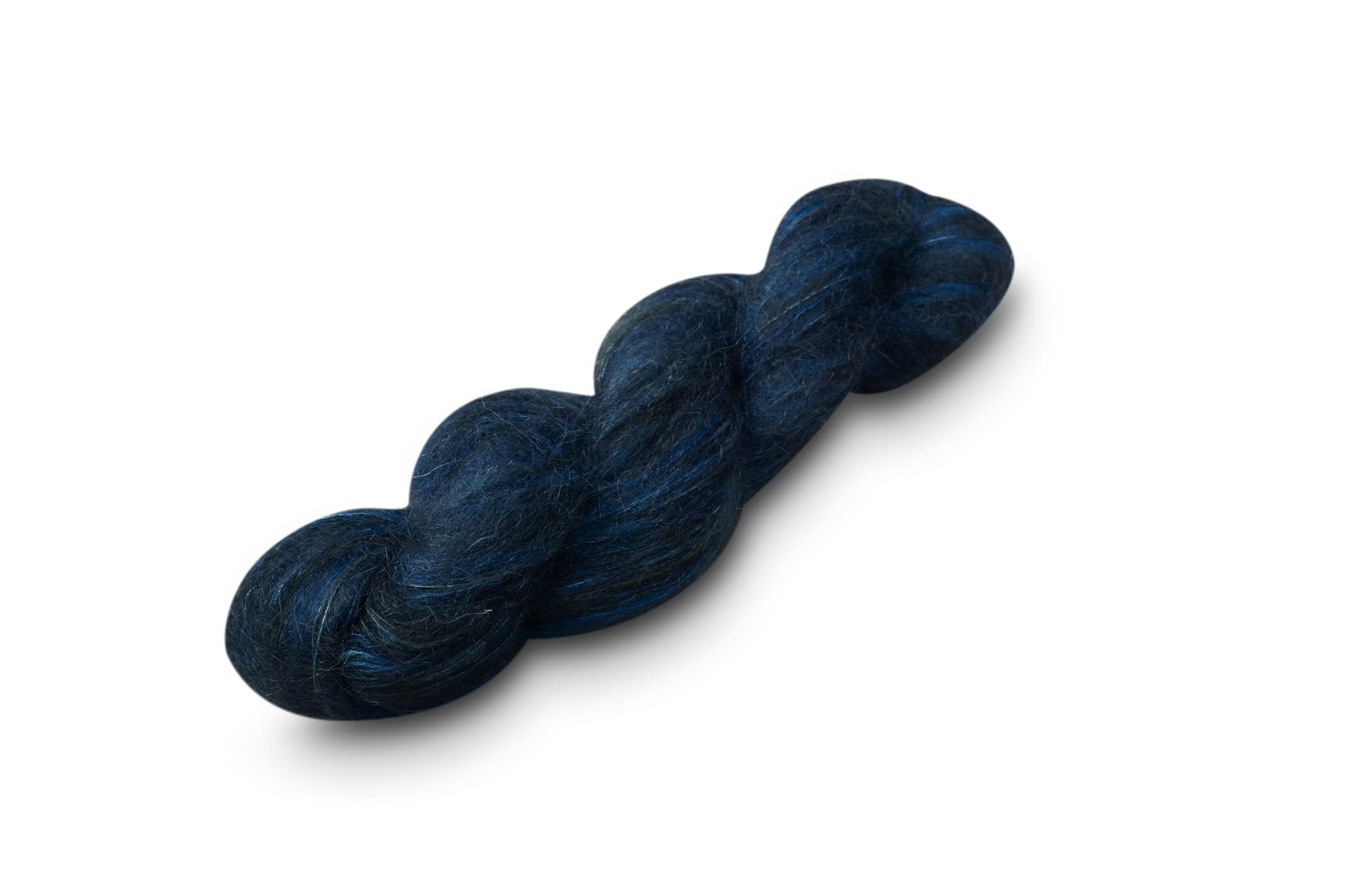 Manos Del Uruguay Cabrito R7164 Ultramarine, 25g Hand Dyed Mohair lace Yarn