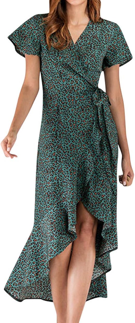 leopard print summer dress