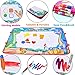 GBD Water Drawing Aqua Doodle Mats Pad for Kids Boys Girls Toddlers Dinosaur Extra Large 6 Color Painting Writing Educational Learning Summer Outdoor Travel Toys Birthday Gifts 34.4 X 22.8 inch