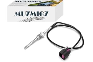 MUZMIOZ 12598444 Exhaust Gas Temperature Sensor EGT Compatible with 2007-2016 Chevy Silverado 2500 3500 GMC Sierra 2500 3500 HD 6.6L For # 19418898 213-4589