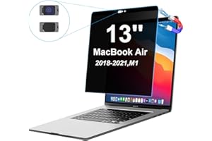 Ceydebne Magnetic Privacy Screen for MacBook Air 13 Inch (Released in 2018-2020) Anti Blue Light Protector Screen Filter with Camera Cover(A1932,A2179,A2337 M1)