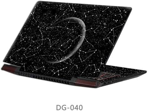 Laptop Aufkleber Grün Marmor - Inkl. Handgelenkpolster