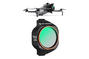 K&F CONCEPT Circular Polarizers CPL Filter Compatible with DJI Mini 5 Pro, Drone CPL Anti-Glare Filter with 28 Multi-Coated H
