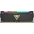Patriot Viper Steel RGB DDR4 RAM 16GB (1X16GB) 3600MHz CL20 1.35v UDIMM Desktop Gaming Memory Module Compatible with XMP - PVSR416G360C0