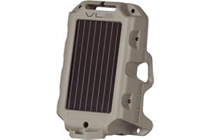 WILDGAME INNOVATIONS Moonshine Feeder Light | Weather-Resistant Motion-Activated Green Light with Integrated Solar Panel for Hog & Predator Hunting