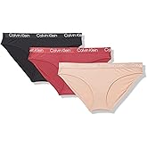 Calvin Klein womens Motive Micro Stretch Multipack Bikini Panty