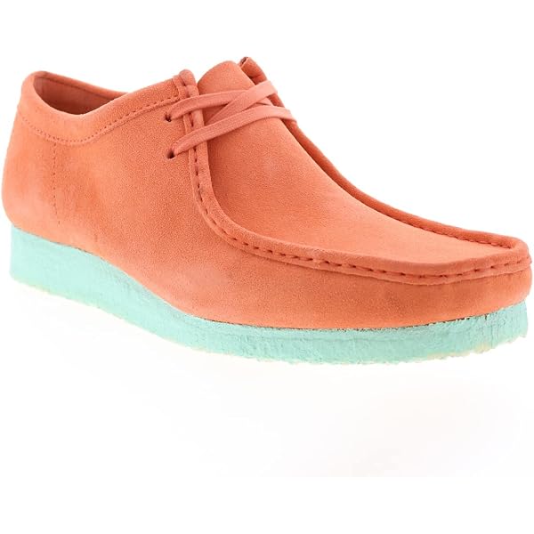 Amazon.com | Clarks Wallabee Coral Combi 8.5 D (M) | Chukka