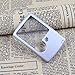 Magnifying Glass 3X 45X Magnifying Glass LED Light Magnifier Loupe + Leather Case for Night Reading 88579mm (#1)