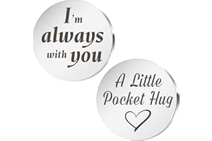 SereneGLow Pocket Hug Valentines Day Gifts for Men Funny Gifts Birthday Gifts For Girlfriend Couples Gift Ideas Double Sides