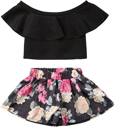 top and skirt for baby girl