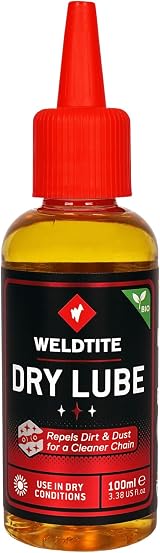 WELDTITE Dry Lube With Surface Protector 100 ml High Performance Bicycle Chain