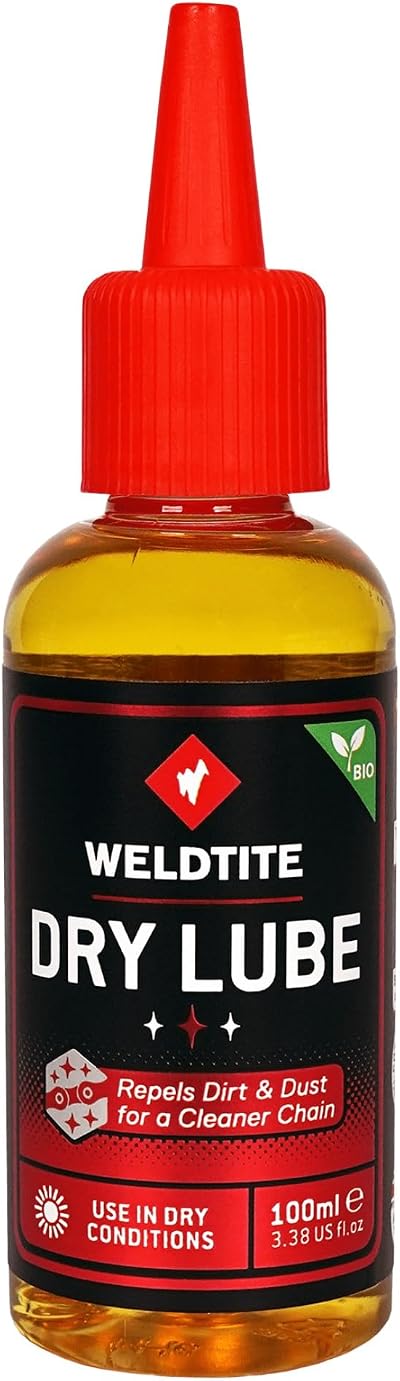 WELDTITE Dry Lube With Surface Protector 100 ml High Performance Bicycle Chain