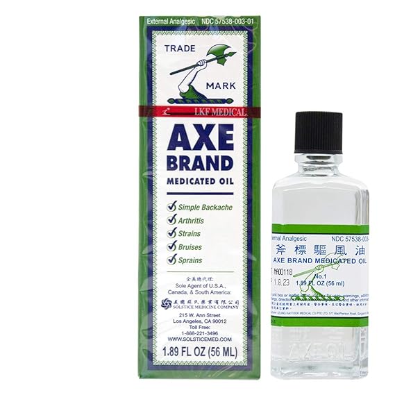 Axe Brand Medicated Oil by Solstice Medicine Co Amazon.in Health & Personal Care