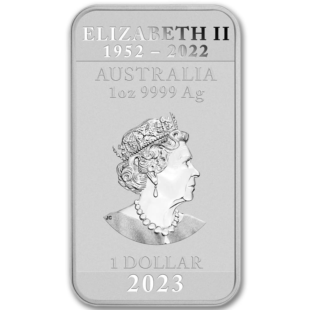 2023 P Lot of (20) 1 oz Australian Silver Dragon Rectangular Bar Coins Brilliant Uncirculated with Certificates of Authenticity $1 Seller BU