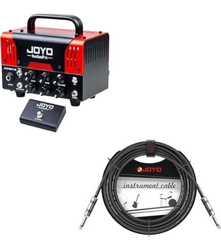 Amazon.com: JOYO Jackman II Tube Amp Head Bundle with CM-12 Mono