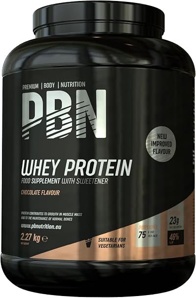 Premium Body Nutrition Whey Protein Powder 2.27kg Chocolate