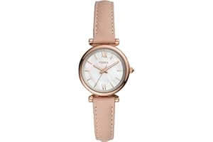 Fossil Carlie Mini Women's Watch with Stainless Steel or Leather Band