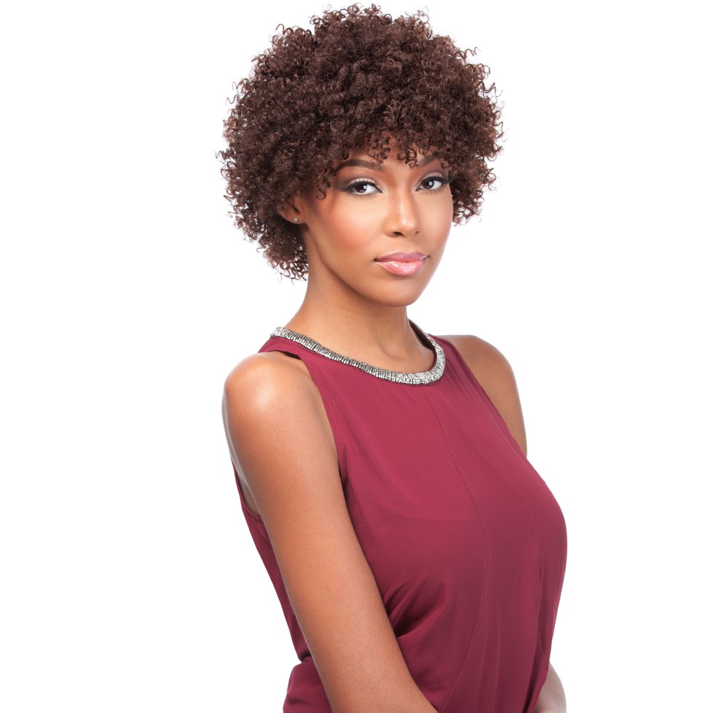 Sensationnel Human Hair Bump Wig TINY (1B Off Black