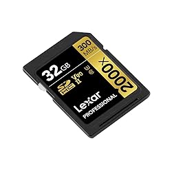 Lexar Professional 2000x 32GB SDHC UHS-II Card