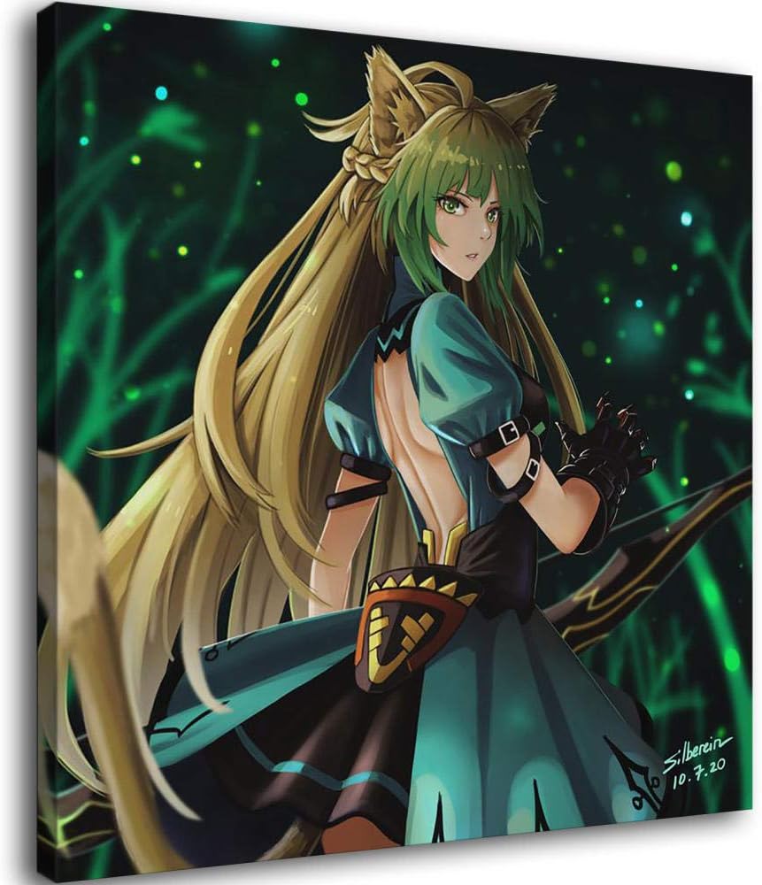 Ydh Atalanta Fanart Fate Apocrypha Female Japanese Anime Characters Canvas Art Poster And Wall Art Picture Print Modern Family Bedroom Decor Posters Amazon Ca Home
