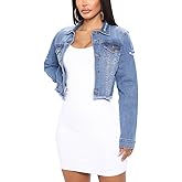 JTNFairy Casual Jackets for Women Long Sleeve Zipper Classic Outwear Bomber Coats Button Up with Pockets