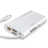 Omars 8 in 1 USB C Ethernet Dongle with HDMI